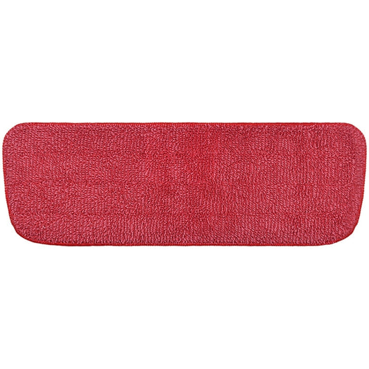 Spray Mop Replacement Pads Reusable Microfiber Floor Mops Refills 14x42cm Red - Handheld Cleaner & Mops by buy2fix | Online Shopping UK | buy2fix