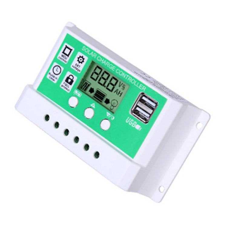 30A 12V PWM Solar Cell Panel Charger Controller Lithium-ion Lead-acid Battery Solar Controller by buy2fix