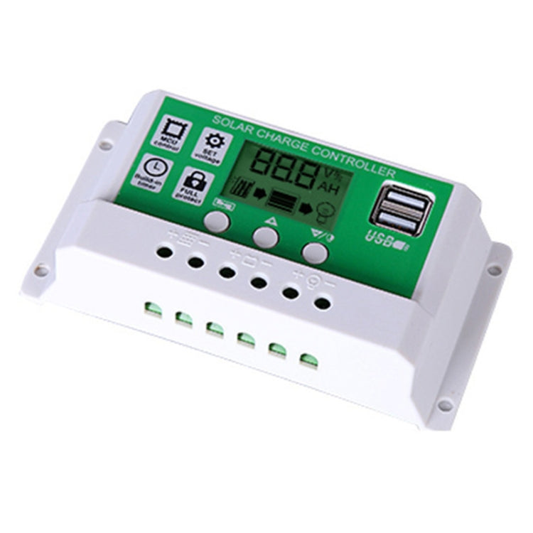 30A 12V PWM Solar Cell Panel Charger Controller Lithium-ion Lead-acid Battery Solar Controller by buy2fix