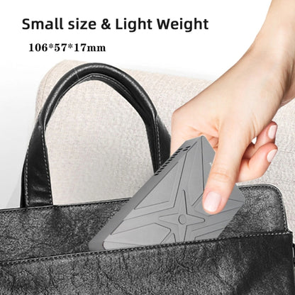 Dual M.2 NVME SSD RAID Array Mobile Hard Drive Enclosure Type-C USB3.2 GEN2x2 20G 586R(Dark Gray) by buy2fix