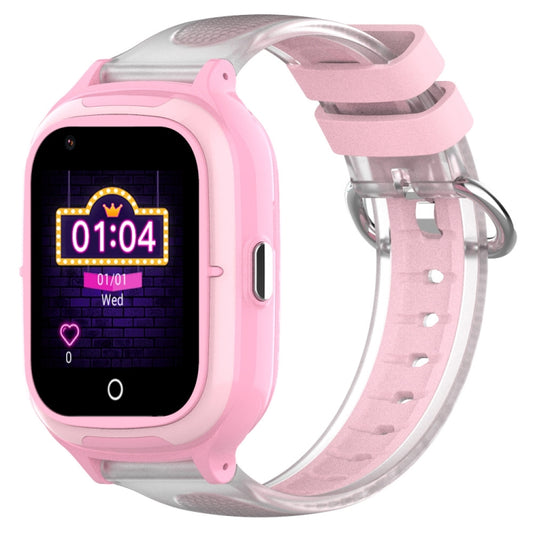 4G Kids Smart Phone Positioning Watch IP67 Waterproof / Video / Voice Calling(Pink) by buy2fix
