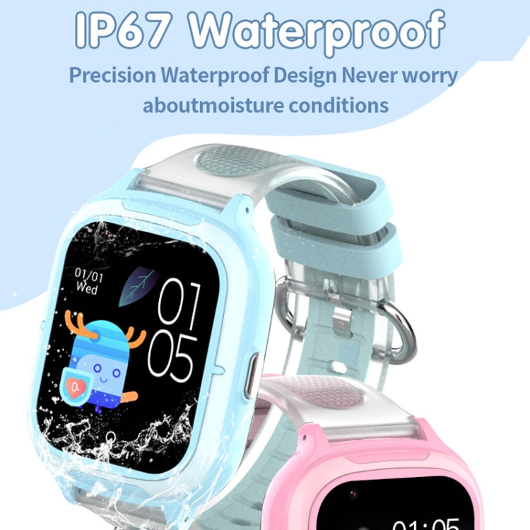 4G Kids Smart Phone Positioning Watch IP67 Waterproof / Video / Voice Calling(Black) by buy2fix