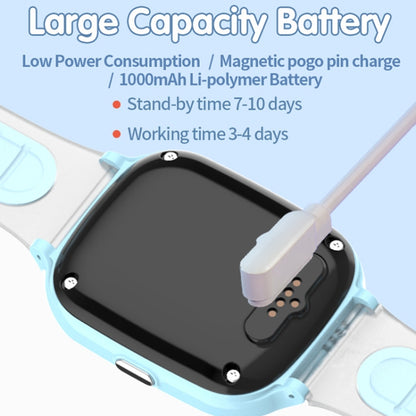 4G Kids Smart Phone Positioning Watch IP67 Waterproof / Video / Voice Calling(Black) by buy2fix