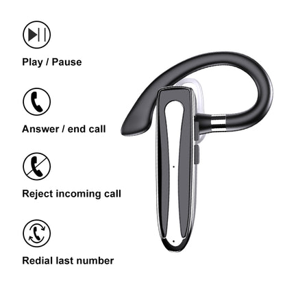 Bluetooth Earphone With Digital Display Charging Compartment Wireless Earphone For Car Talking Noise Reduction(530-1 Flagship Version) - Bluetooth Earphone by buy2fix | Online Shopping UK | buy2fix