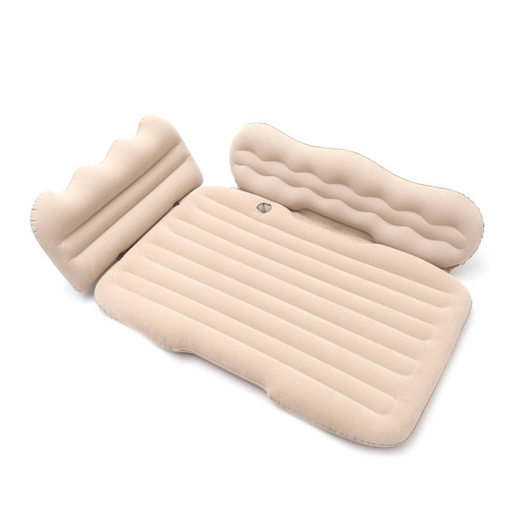 Car Inflatable Bed Multifunctional Outdoor Camping Sleeping Mat, Color: Beige by buy2fix