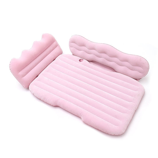 Car Inflatable Bed Multifunctional Outdoor Camping Sleeping Mat, Color: Pink by buy2fix
