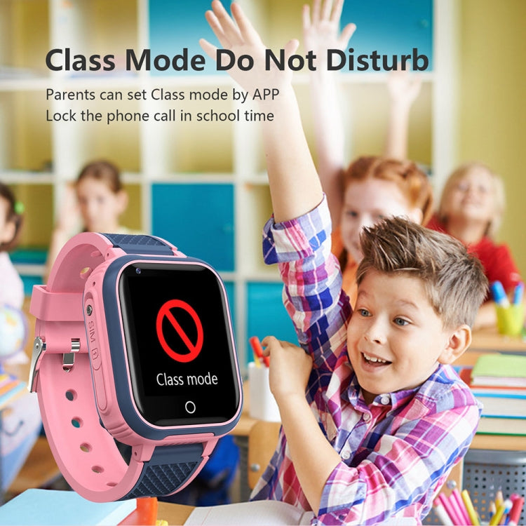 LT21 1.4-Inch 4G Global Full Network IP67 Waterproof WIFI Children Smart Watch(Pink) by buy2fix