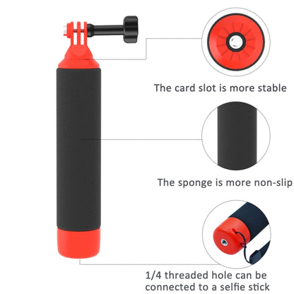 Water Floating Grip with 1/4 Inch Screw and Thread For Action Camera Accessories by buy2fix