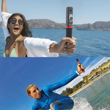 Water Floating Grip with 1/4 Inch Screw and Thread For Action Camera Accessories by buy2fix