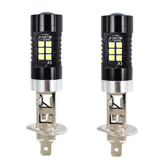 1pair Automotive High-power LED White Light Fog Lamp(H1) - Fog / Driving Lights by buy2fix | Online Shopping UK | buy2fix