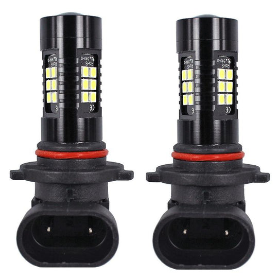 1pair Automotive High-power LED White Light Fog Lamp(9006)