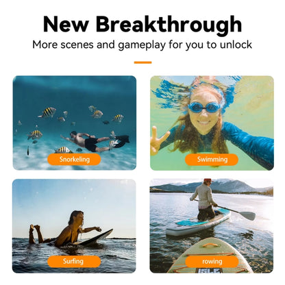 TELESIN Bluetooth Buoyancy Bar 15m Waterproof Depth For GoPro HERO13 / 12 / 11 / 10 / 9 / 8 Black by TELESIN