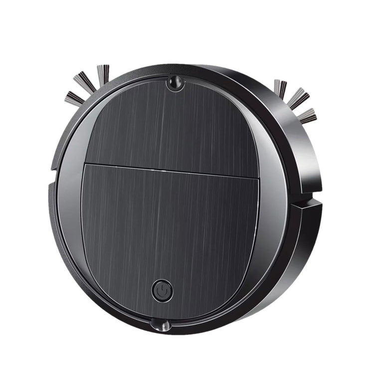 Intelligent Sweeper Robot Home Automatic 3 In 1 Integrated Cleaning Machine Vacuum Cleaner, Style: Rechargeable Black by buy2fix
