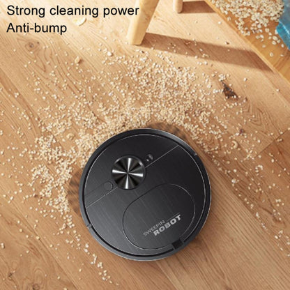 Automatic Smart Sweeping Robot Rechargeable Home 3 In 1 Floor Cleaner(Black) by buy2fix
