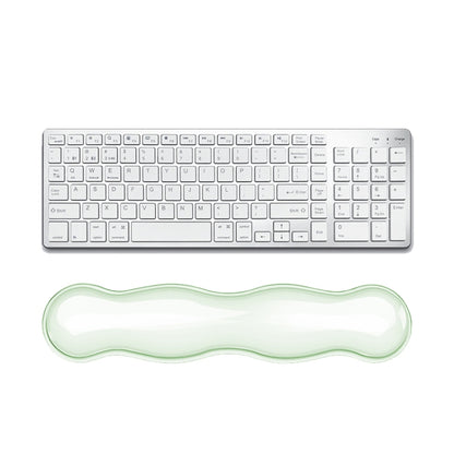 Cool Silicone Keyboard Wrist Rest Mouse Pad Relieve Wrist Fatigue, Spec: Large Green by buy2fix