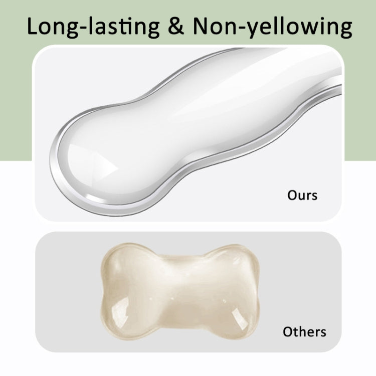 Cool Silicone Keyboard Wrist Rest Mouse Pad Relieve Wrist Fatigue, Spec: Small Green by buy2fix