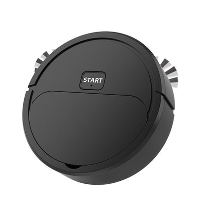 Automatic Mini Sweeping Robot Mopping Sweeping Suction 3 In 1 Cleaning Machine, Color: Black Rechargeable by buy2fix