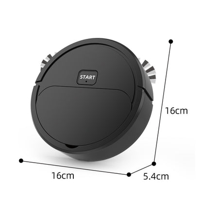 Automatic Mini Sweeping Robot Mopping Sweeping Suction 3 In 1 Cleaning Machine, Color: White Battery by buy2fix