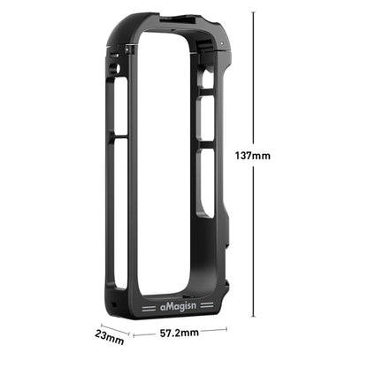 For Insta360 X4 aMagisn Quick-release Plastic Rabbit Cage Expansion Frame by aMagisn