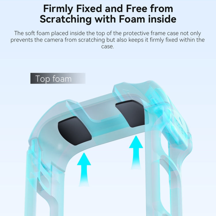 For Insta360 X4 aMagisn Quick-release Plastic Rabbit Cage Expansion Frame by aMagisn