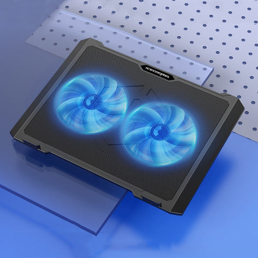 ICE COOREL S511 Laptop Radiator Heightening Bracket Dual-fans with Speed Regulation by ICE COOREL