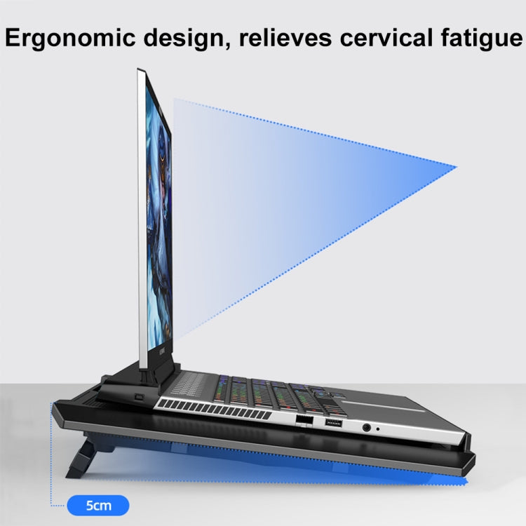 ICE COOREL S511 Laptop Radiator Heightening Bracket Single Fan by ICE COOREL