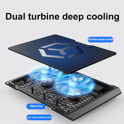 ICE COOREL S511 Laptop Radiator Heightening Bracket Dual-fans no Speed Regulation by ICE COOREL
