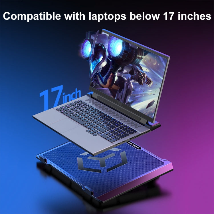 ICE COOREL S511 Laptop Radiator Heightening Bracket Single Fan by ICE COOREL