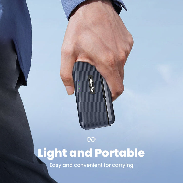 For GoPro HERO13 Black aMagisn Battery Charging Box Triple Slot Charging Case by aMagisn