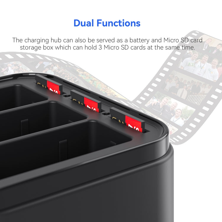 For GoPro HERO13 Black AMagisn Battery Charger Charging Seat by aMagisn