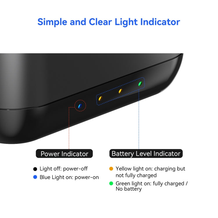 For GoPro HERO13 Black AMagisn Battery Charger Charging Seat by aMagisn