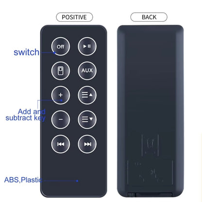 For BOSE SD10 Bluetooth Speaker Remote Control Replacement Parts(Black) - Other Accessories by buy2fix | Online Shopping UK | buy2fix