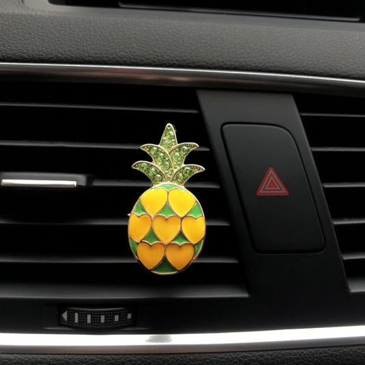 Car Air Conditioning Vent Pineapple Decorative Aromatherapy Clip(Heart) by buy2fix
