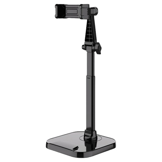 Dual-Position Rotatable Phone And Tablet Stand Retractable Weighted Base Desktop Holder, Spec: Phone Model Black - Desktop Holder by buy2fix | Online Shopping UK | buy2fix