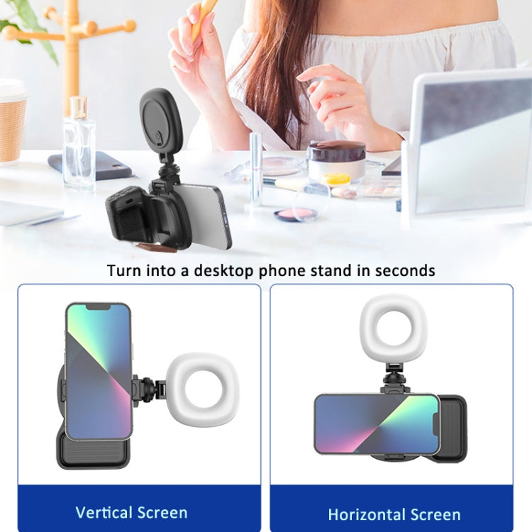 Phone Camera Grip With Cold Shoe Mount and Bluetooth Remote Control Without Fill Light - Phone Remote Control by buy2fix | Online Shopping UK | buy2fix