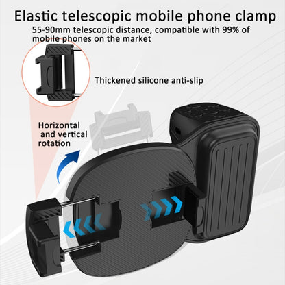 Phone Camera Grip With Cold Shoe Mount and Bluetooth Remote Control Without Fill Light - Phone Remote Control by buy2fix | Online Shopping UK | buy2fix