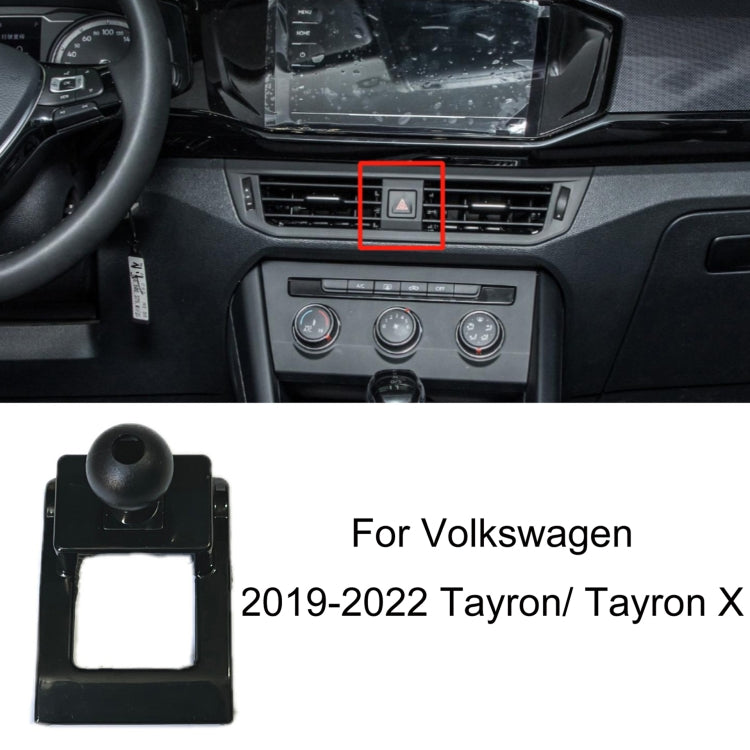 For Volkswagen Car Air Outlet Modified Mobile Phone Holder Base, Model: 19-22 Tayron/ Tayron X by buy2fix