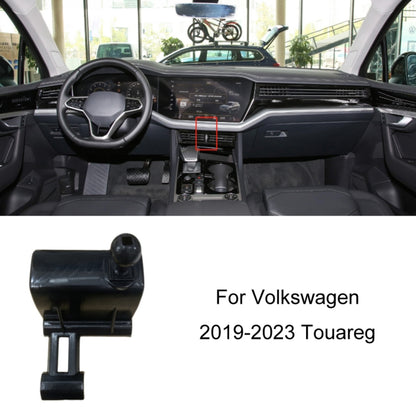 For Volkswagen Car Air Outlet Modified Mobile Phone Holder Base, Model: 19-23 Touareg by buy2fix