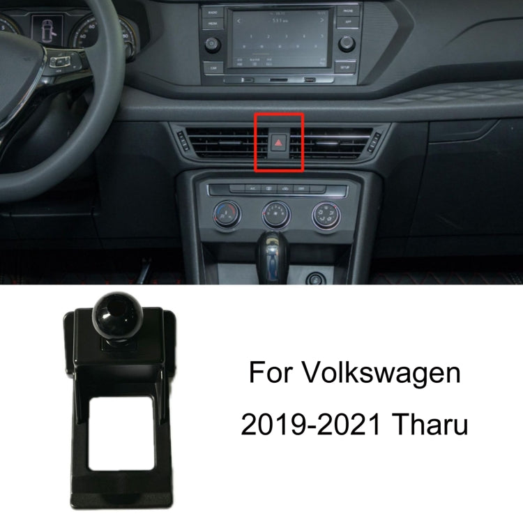 For Volkswagen Car Air Outlet Modified Mobile Phone Holder Base, Model: 19-21 Tharu by buy2fix