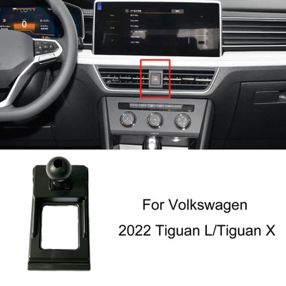 For Volkswagen Car Air Outlet Modified Mobile Phone Holder Base, Model: 22 Tiguan L/Tiguan X by buy2fix