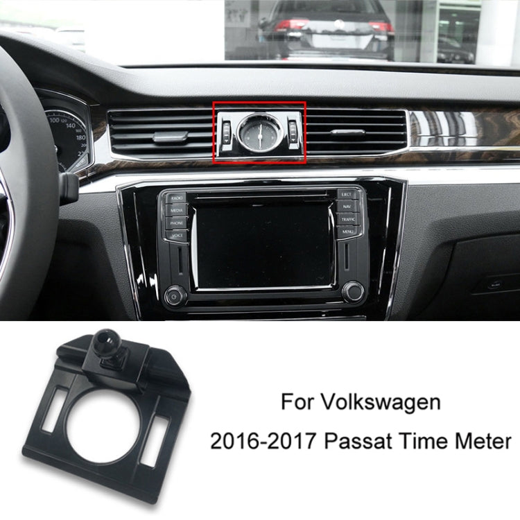 For Volkswagen Car Air Outlet Modified Mobile Phone Holder Base, Model: 6-17 Passat Time Meter by buy2fix