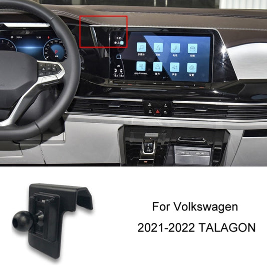 For Volkswagen Car Air Outlet Modified Mobile Phone Holder Base, Model: 21-22 TALAGON by buy2fix