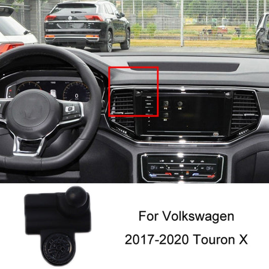 For Volkswagen Car Air Outlet Modified Mobile Phone Holder Base, Model: 17-20 Teramont X by buy2fix