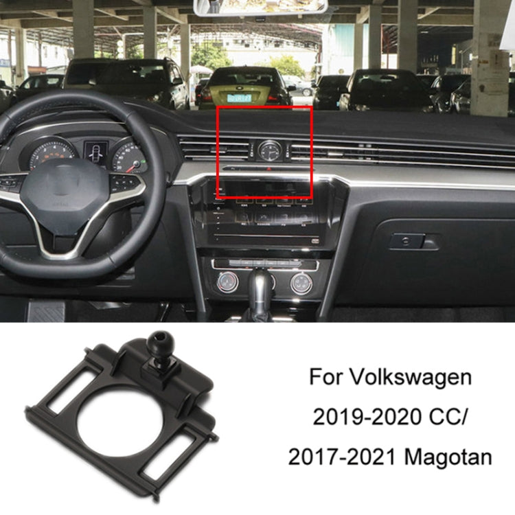 For Volkswagen Car Air Outlet Modified Mobile Phone Holder Base, Model: 19-20 CC/17-21 Magotan by buy2fix