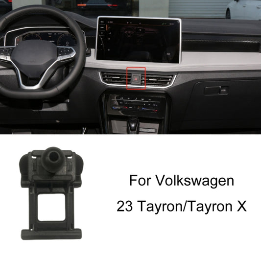 For Volkswagen Car Air Outlet Modified Mobile Phone Holder Base, Model: 23 Tayron/Tayron X by buy2fix