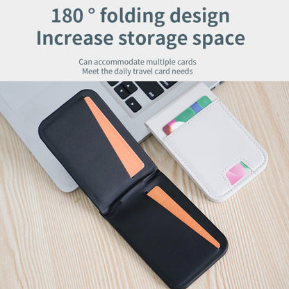 3 in 1 Cellphone Magnetic Wireless Charger Card Holder Phone Bracket(Black) - Wireless Charger by buy2fix | Online Shopping UK | buy2fix