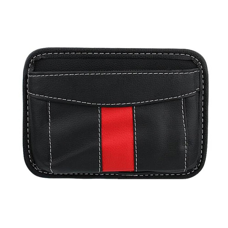 Multifunctional Car-Mounted Adhesive Mesh Bag For Storage Hanging Bags(Black) by buy2fix