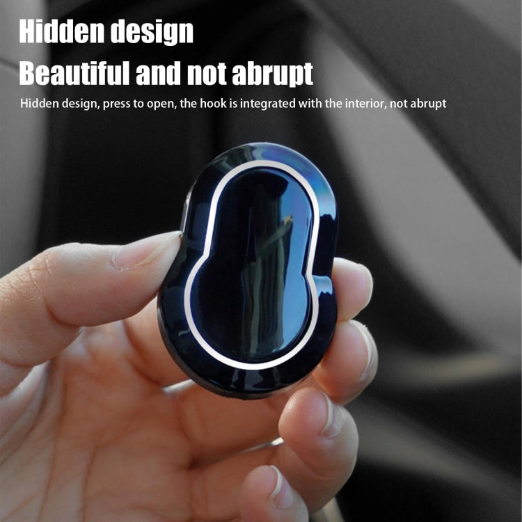 Multifunctional Car Seat Back Sundries Hook, Color: Carbon Fiber by buy2fix