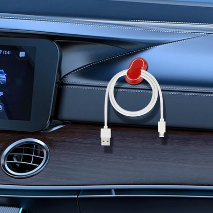 Multifunctional Car Seat Back Sundries Hook, Color: Electroplated Red by buy2fix