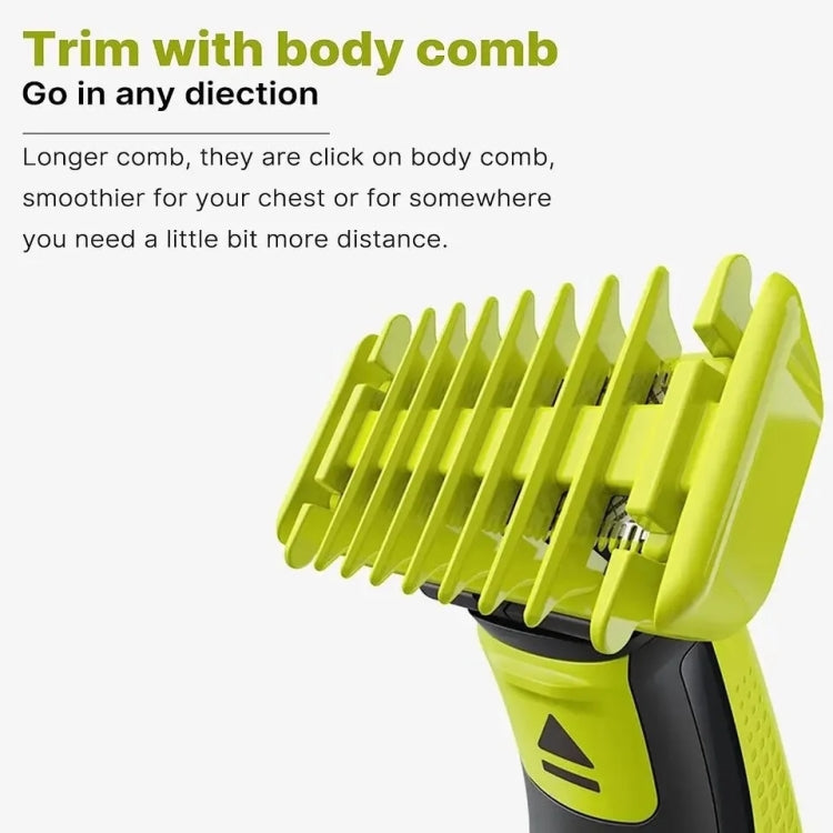 4 In 1  For Philips OneBlade QP2520 QP2530 QP2630 Electric Trimmer Shaver - Shavers Parts by buy2fix | Online Shopping UK | buy2fix